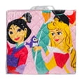 thumbnail image 2 of 2pc Disney Princesses Quilt Throw Blanket Girls Bedding Set, 2 of 6