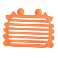 thumbnail image 4 of Jabonera autodrenante antideslizante con drenaje para cocina y baño Naranja, 4 of 8