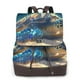 thumbnail image 1 of Disketp Sunshine Underwater Sand Turtle Mochila de Cuero para Mujer, Bolso de Espalda Antirrobo con Estilo para Viaje, Trabajo y Uso Diario, 1 of 3