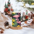 thumbnail image 2 of Yayeee Flameless Candles with Remote Flickering Battery Operated Multi Color Changing, Flamingo Pattern, 2 of 7