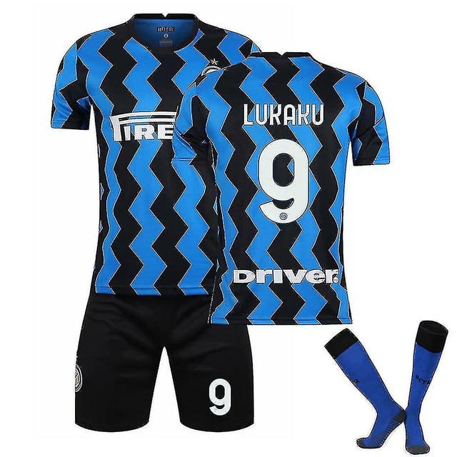 Kits de fútbol para niños Camiseta de fútbol Camiseta de entrenamiento Traje 21/22-20 21 Local Lukaku 9-L BmatwkZeng Bmatwk Jersey