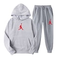 thumbnail image 1 of Sudadera con capucha y pantalones y2k para hombre y mujer, conjunto de ropa deportiva, Sudadera con capucha y pantalones de chándal, moda Unisex xuanjing unisex, 1 of 2