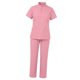 thumbnail image 3 of Uniformes médicos de enfermera, ropa de trabajo, blusa y pantalón para cosmetología femenina, tienda de mascotas Rosa S, 3 of 9