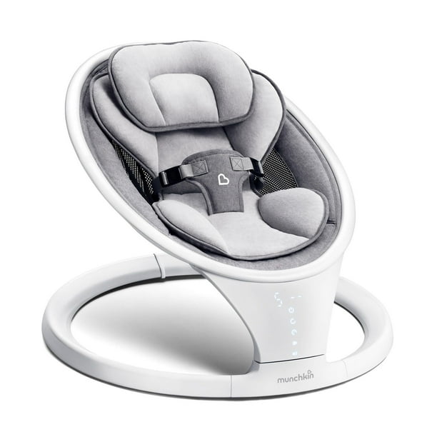 Munchkin Balançoire pour bébé légère compatible Bluetooth avec 