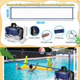 thumbnail image 3 of Filet de Volleyball pour Piscine, Filet de Tennis, 15 x 3 Pieds, 3 of 5