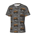 thumbnail image 3 of Rocae Construction Machines for Men's Moisture-Wicking Crew Tee - T-Shirt for Sports, Outdoor Activities, and Casual WearX-Large, 3 of 9
