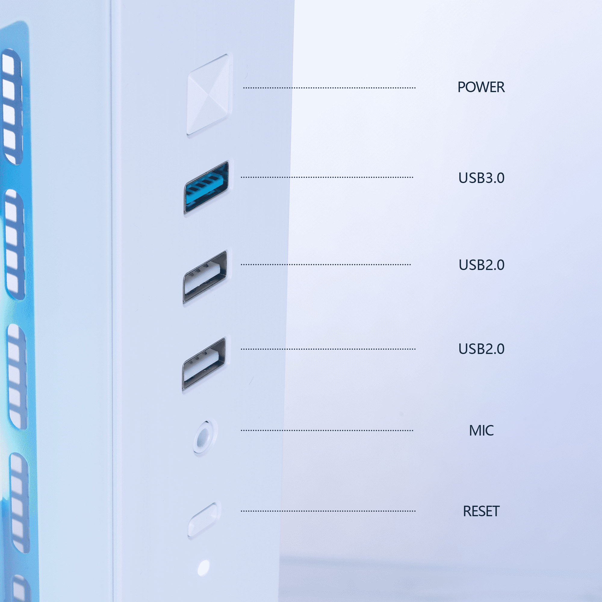 Mloong Gaming PC Desktops AMD Ryzen5 5500, Radeon RX 6500XT 4GB, 1TB SSD, 16GB RAM, 650W, Win11, WiFi, White