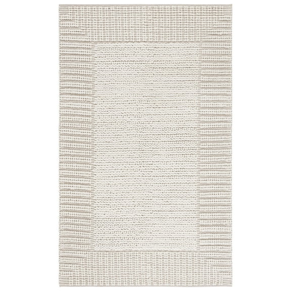 SAFAVIEH Natura Robena Bordered Area Rug, Ivory, 8' x 10'