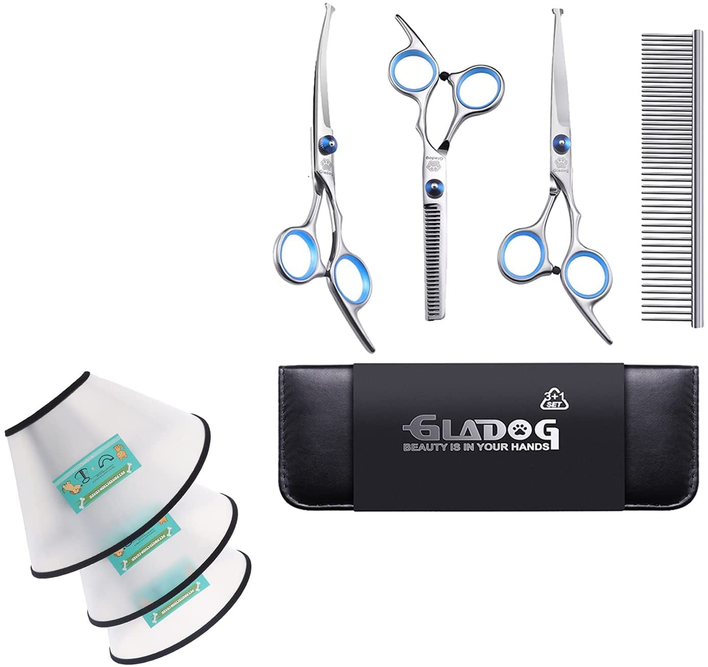 Grooming Scissors Kit and Dog Cone Walmart Canada