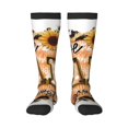 thumbnail image 1 of Fotbe I Love Fall Most Of All Calcetas Divertidas Estampadas para Hombre y Mujer, Calcetas de Algodón hasta la Rodilla para Caminar, Correr, Enfermería y Embarazo, 1 of 6