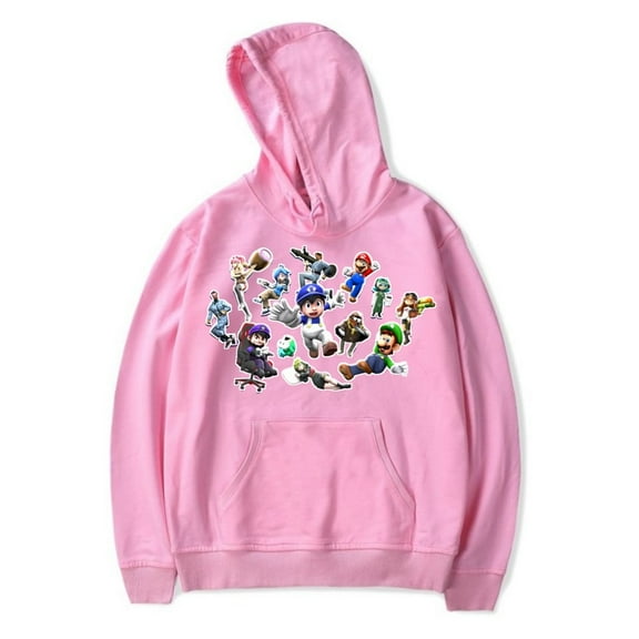 SMG4 Merch Hoodie Casual Unisex Sweatshirt Fashionable Cool Hip Hop Long Sleeved Sweatshirt