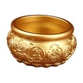 thumbnail image 4 of Cuenco Del Tesoro, Decoración Feng Shui, Cuenco de , Adorno de Escritorio Retro de Latón, Lavabo Del Tesoro para Escritorio, Oficina, Regalo S, 4 of 8