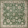 thumbnail image 1 of Unique Loom Penrose Vintage Floral Rug 8' x 8' Square Green/Beige, 1 of 1