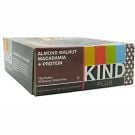 KIND Plus Nutrition Boost Bar, Almond Walnut Macadamia/Protein, 1.4 oz Bar, 12/Box
