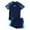 Blue, variant on Gzbliryd Boys Rash Guard Swimsuit 2-Piece Bathing Suit Short/long Sleeve Swim Trunks Girls Swimsuit Size 6 for Boys Girls Two Piece Set (Navy,14-15 Years)
