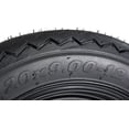 thumbnail image 5 of Kenda K389 20x9-12 Golf Cart Turf Front Rear Tire & 12x7 4/101.6 -47 (4x4) Black Wheel Kit for Non-Lifted Golf Carts or Golf Carts with 1"-3" Lift Kit 20x9x12, 5 of 6