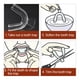 thumbnail image 2 of Soportes de ortodoncia de dientes de silicona Protector de bandeja de blanqueamiento dental retenedor, 2 of 8