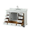 thumbnail image 3 of Wyndham Collection WCS202048SGBCMUNOMXX Deborah 48" Free Standing Single Vanity Set - Dark, 3 of 7