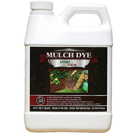 Cocoa Brown Enviro Color for 2400sq Ft - Restore Mulch to Look Better than