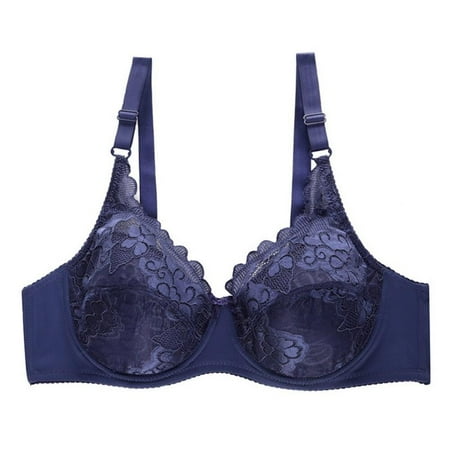 

Spdoo Women Bras Plus Size Adjustable Breathable Three-breasted Underwear Sexy Underwire Push Up Lingerie