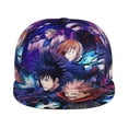 thumbnail image 2 of Jujutsu Kaisen Brim Bill Baseball Cap Adjustable Snapback Hat Hip Hop Dad Caps Men Women, 2 of 9