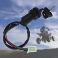 thumbnail image 4 of Interruptor Llave Encendido Motocicleta para 50cc 70cc 90cc 110cc 125cc 250cc ATV, 4 of 8