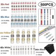 thumbnail image 2 of 500Pcs Solder Joint Wire Connector - Shrink Solder Butt Connectors - Solder Connector Kits - Insulated Waterproof Wire Terminals, 2 of 3