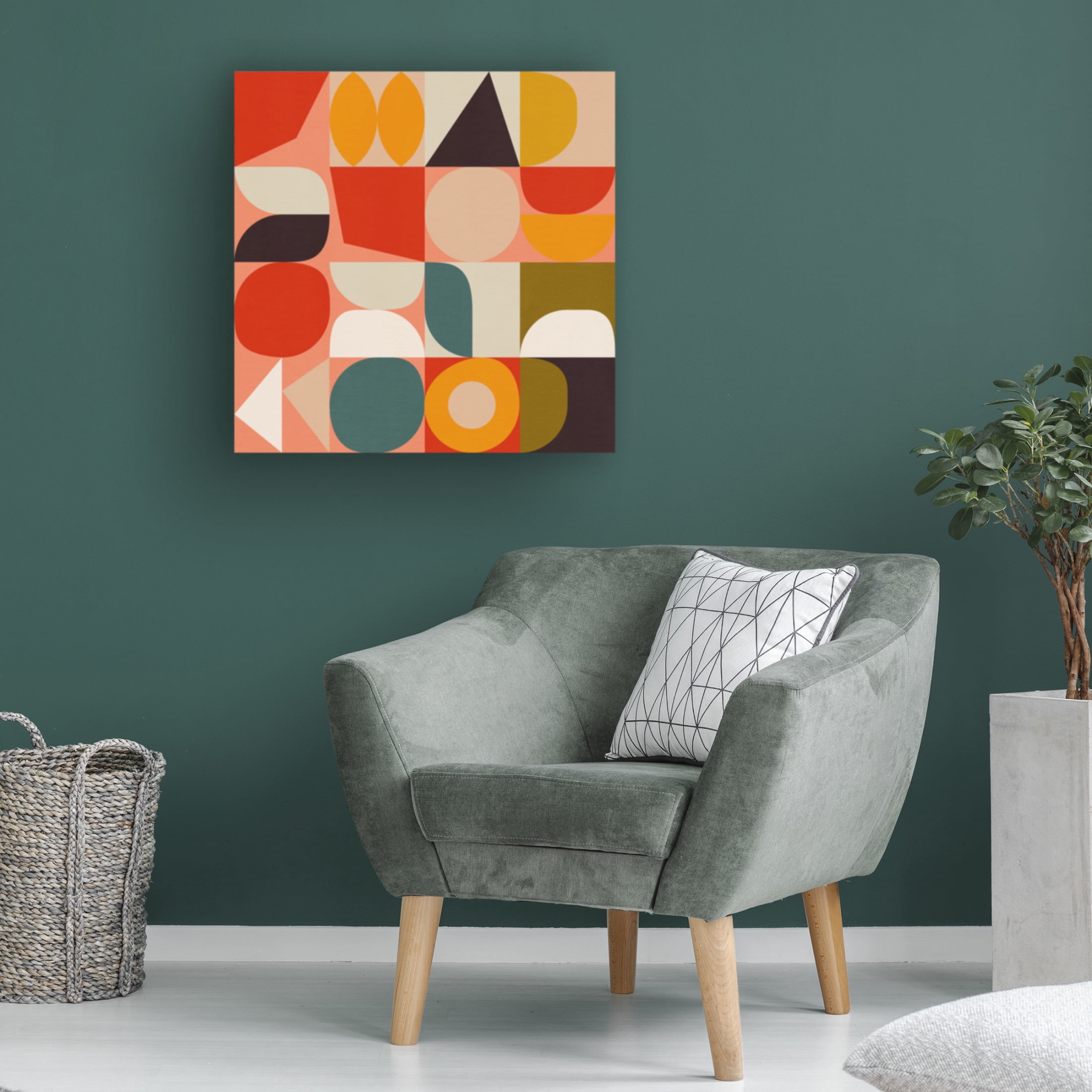Trademark Fine Art Ana Rut Bre Bauhaus New 4 Canvas Wall Art