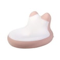 thumbnail image 3 of Almohada para Lectura de Cama Cojín de Apoyo Lumbar Ergonómico Almohada con Espuma Viscoelástica Accesorio para Relajación Y Postura Adecuada para Des Rosa Blanco, 3 of 8