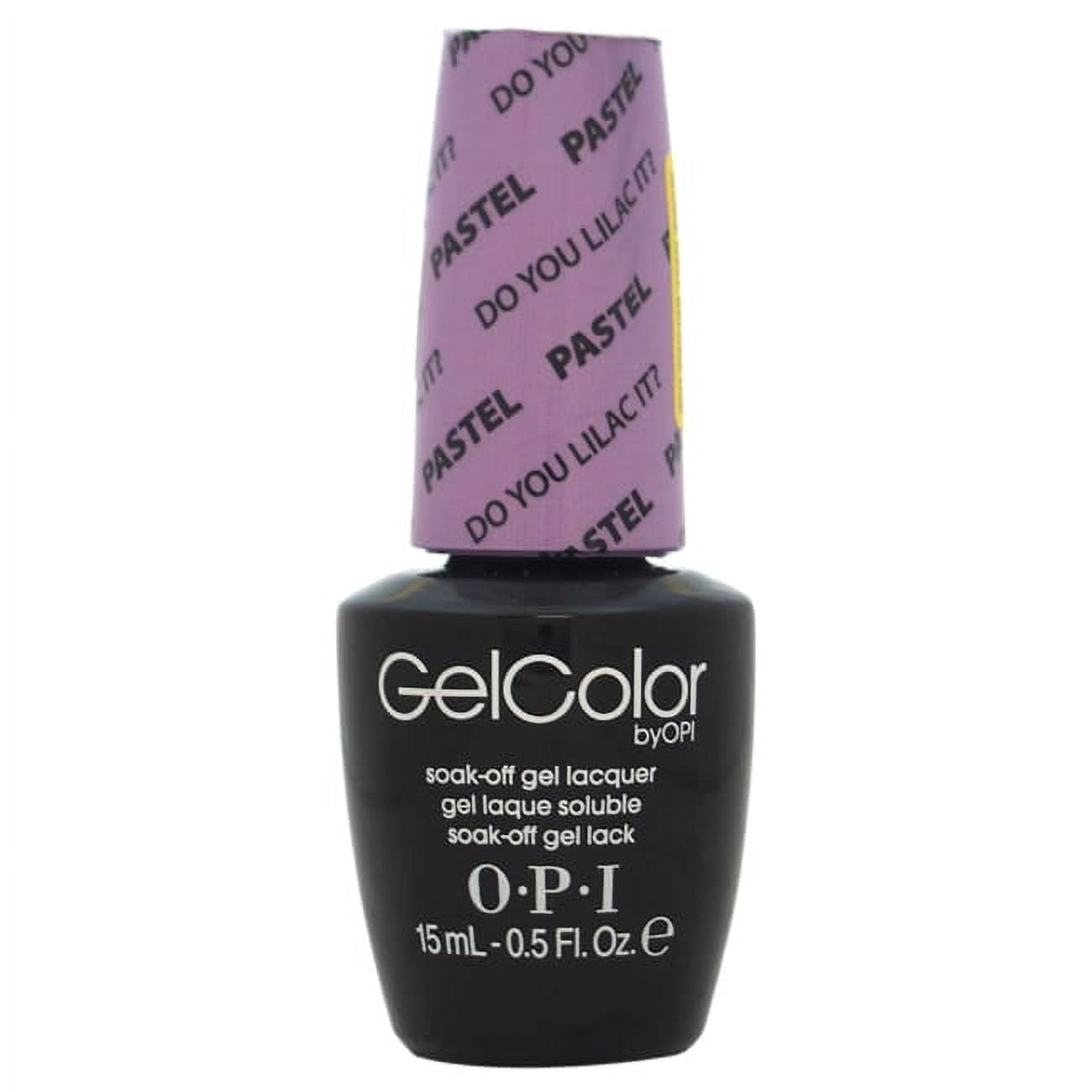 OPI GelColor Soak-Off Gel Lacquer - 102 Do You Lilac It? , 0.5 oz Nail Polish