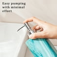 thumbnail image 6 of Siaomo Soap Dispenser with Pump, [8.45 oz] Resin with Marble Finish, Hand Soap Dispenser for Bathroom, Dish Soap Dispenser for Kitchen, Refillable Liquid - Green Marble, 6 of 9