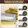 thumbnail image 2 of 10 Sets Large Aluminum Foil Pans with Lids, 21x13 Inch Heavy Duty Aluminum Pans, Disposable Baking Pan Trays, Sturdy Food Container for Heating Cooking Roasting Storage Freezer and Takeout, 2 of 6