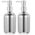 thumbnail image 1 of 2Pcs Soap Dispenser with Pump Shampoo Bottle Dispenser Bathroom Soap Dispenser, 1 of 9