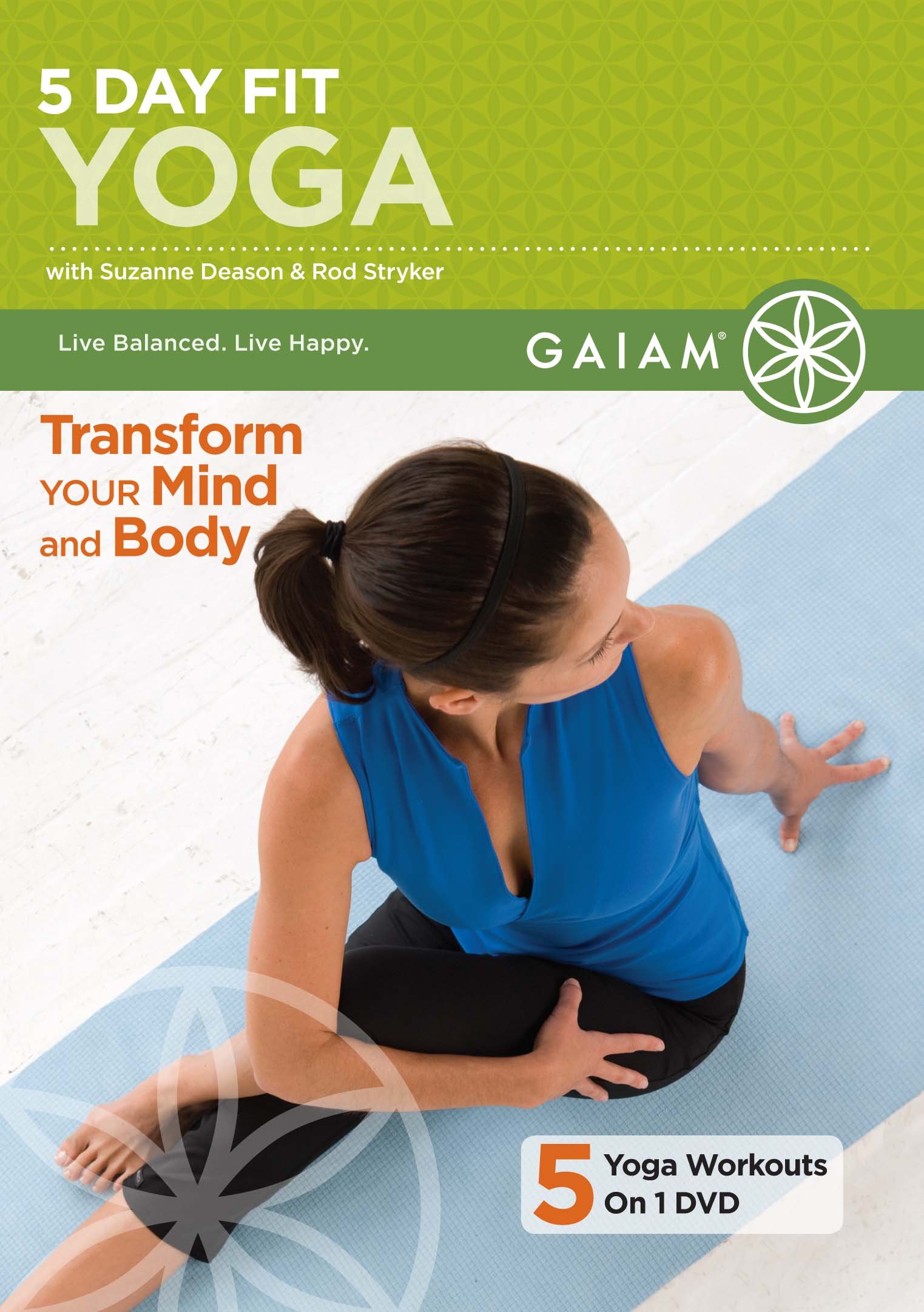5 Day Fit Yoga (DVD), Gaiam Mod, Sports & Fitness - image 2 of 2