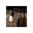 thumbnail image 1 of Sirena de bolsillo recargable - Alarma personal audible 130DB con llavero con linterna, sirena de autodefensa de alarma de pánico, blanco, 1 of 1