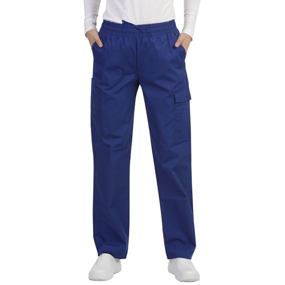 MAZEL UNIFORMS WOMENS SCRUB PANTS ELASTIC WAIST AVAILABLE IN REGULAR, PETITE AND TALL SIZES