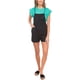 thumbnail image 1 of Hurley Mujer Ollie Romper Jumpsuit caviar L, 1 of 2