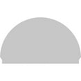 thumbnail image 5 of Ekena Millwork 66"W x 39-3/4"H x 2-3/4"P Half Round Sunburst Architectural Grade PVC Combination Pediment, 5 of 7