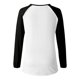 thumbnail image 4 of MHFRRA Camiseta de Manga Larga con Cuello En V y Estampado de La Bandera de Canadá para Mujer Negro, 4 of 4