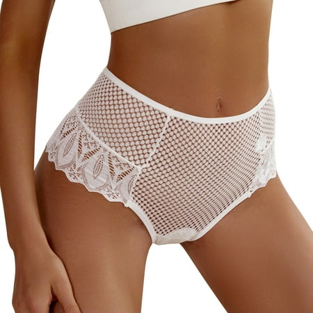 Panties for Women Crochet Boy Short Panties Women Lace Up Panty Womens Underwear Bikini Seamless Cute Hollow Out Underwear