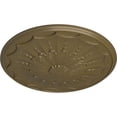 thumbnail image 3 of Ekena Millwork 27 1/8"OD x 2 5/8"P Artis Ceiling Medallion, Hand-Painted Mississippi Mud, 3 of 5