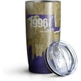 thumbnail image 2 of Football Wood Grain Retro 20oz Stainless Steel Tumbler with Lid and Straw for Football Fans Gifts,Football City ClassicTravel Mug Tumbler Cup for Men Women Keeps Drinks Cold & Hot, 2 of 6