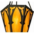 thumbnail image 4 of Meyda 173027 14 in. Church Inverted Pendant, Timeless Bronze Beige Ripple Glass, 4 of 7