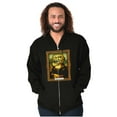 thumbnail image 5 of Troll Face Smiley Meme Laugh Problem Zip Up Hoodie Men's Women's Brisco Brands S, 5 of 6
