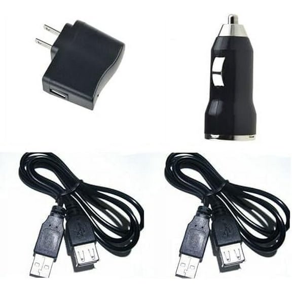 Onerbl New AC Adapter + Car Charger Compatible with iPad Air A1474 MD785LL/A MD785LL/B MD786LL/A MD788LL/A MD788LL/B MD789LL/B A1680 ML4M2LL/A A1489 ME276LL/A A1432 MD528E/A Pill+ Dre Speaker