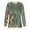 Army Green, variant on Womens Tunic Shirts Tops Casual Long Sleeve Pullover Blouse Cute Floral Print Loose Fit Blouses Crew Neck Shirts