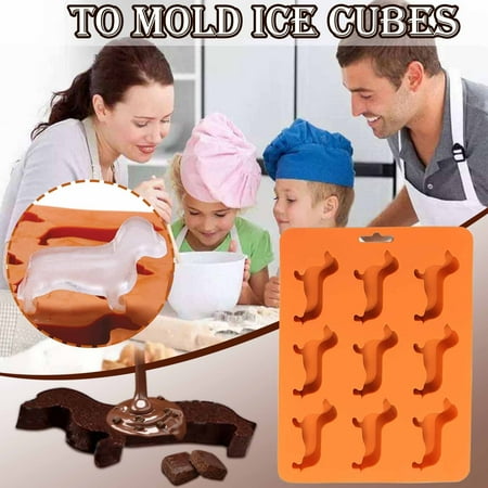 

Kitchen Gadgets Silicone Animal Chocolate Puppy Ice Diy 9 Silicone Tray Ice Tray Kitchen，Dining & Bar Kitchen Accessories Kitchen Organization