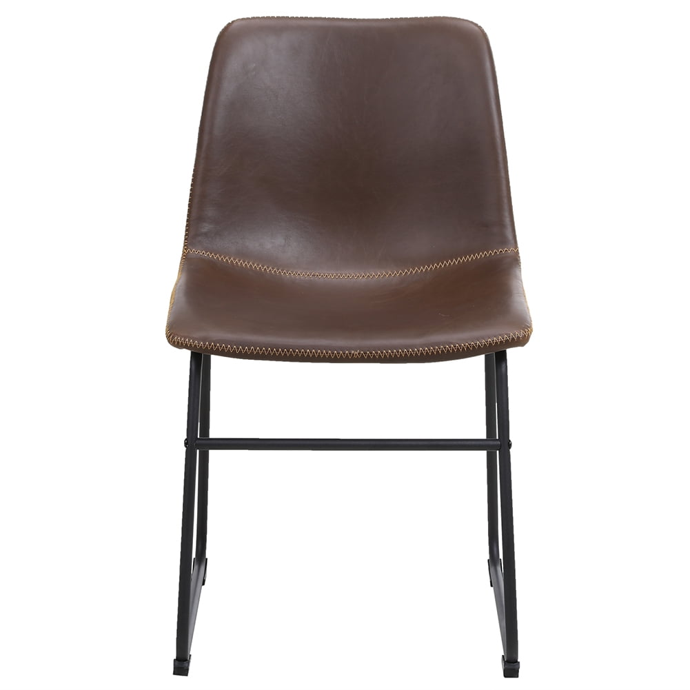 Kepooman Industrial 32.3"H Wrought Iron Bar Stool-Set of 2-Swivel Counter Coffee Chair, Dark Brown Kepooman Industrial 32.3"H Wrought Iron Bar Stool-Set of 2-Swivel Counter Coffee Chair, Dark Brown