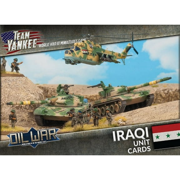 World War III Team Yankee Oil Wars: Irqai Unit Cards