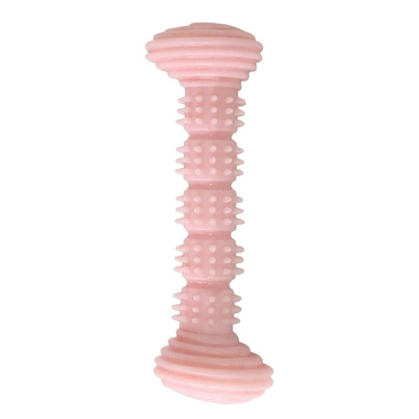 Juguete masticable para perros, juguete interactivo duradero, juguete para s, limpieza, resistente a mordeduras, rosa Yuyangstore Masticar interactivo